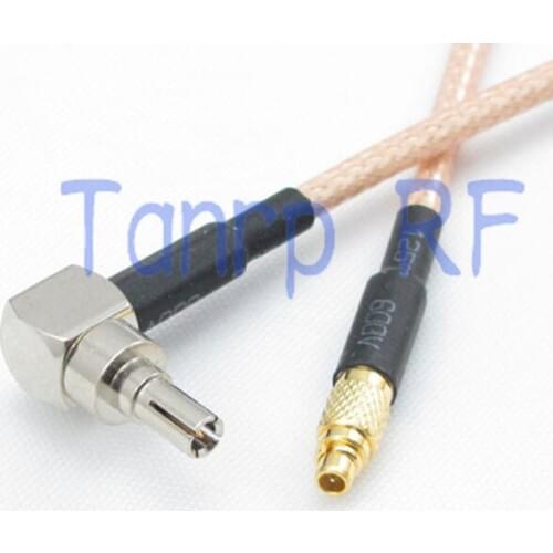 6in MMCX male plug to CRC9 male right angle RF adapter connector 15CM Pigtail coaxial jumper cable RG316 extension cable