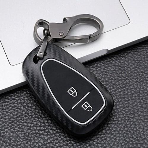 Carbon Fiber Car key Cover Case For Chevrolet Cruze Malibu XL 2017 Orlando Equinox Camaro Trax Volt Bolt EV Spark Accessories