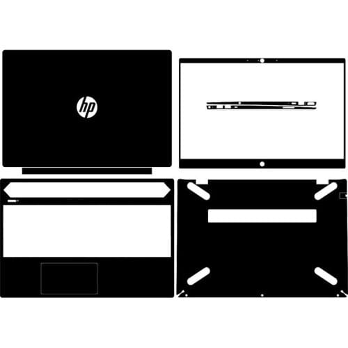 Laptop Carbon fiber Vinyl Skin Stickers Cover For New HP Pavilion 15-cs0051wm cs0059nr CS0073CL CS-0057OD cs0053cl cs0061st 15.6