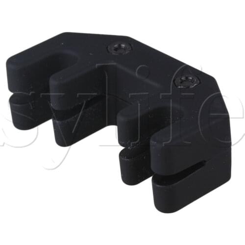 Black Rubber Coated 4 Prong Fiddle Violin Viola Practice Mute