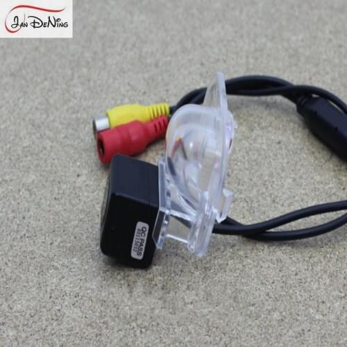 JanDeNing HD CCD Car Rear View Parking/ Backup Reverse Camera/ License Plate Light OEM For Hyundai IX20 2010-2014