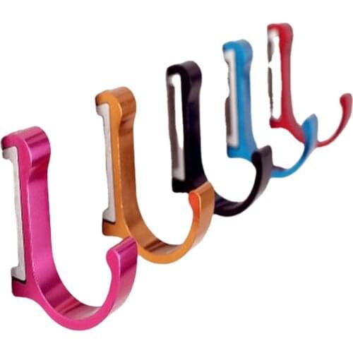 Colorful Decorative Hooks / Wall Metal Hooks / Coat Hangers Wall Towel Hanger / Red Blue Black Silver Pink Home Decor