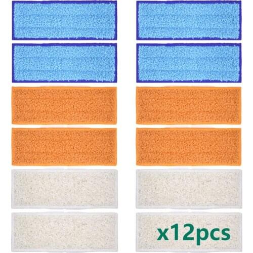 Washable Mopping Pad for iRobot Braava 200 Series 240 241 245 250 Robots Reusable Spare Parts Replacement Kit