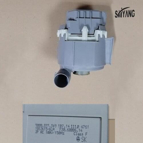 Original Used Heating Circulation Pump Motor 9000 877 349 For Siemens Bosch Dishwasher Pump Parts