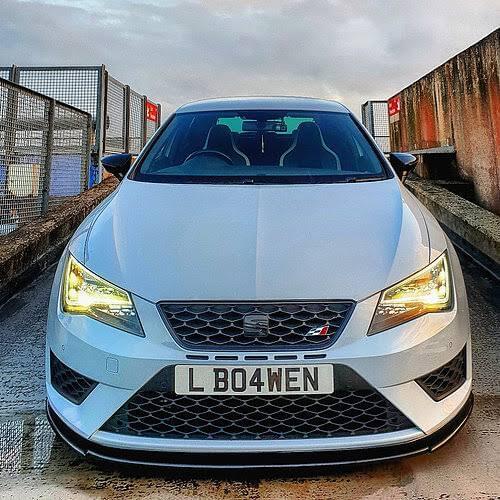 Seat Leon Mk3 5F For 2013-2018 Bumper Front Lip 3 Piece leon 5F Front Bumper Lip Splitter FR/Cupra/Style Front Bumper Spoiler