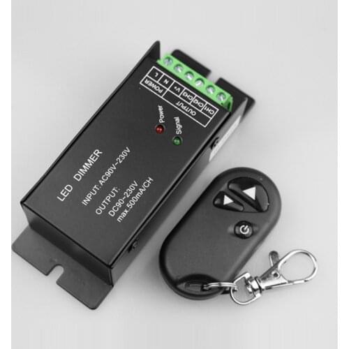 RF Led Dimmer 220v for 220 v Strip Light Dimmer for Led Lamp 220v Switch Dimmer Led 220v Lamp