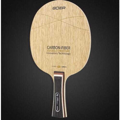 Enting/ XVT Table Tennis Blade Carbon Pure Wood Comprehensive Training Ping Pong Table Tennis Racket Fast Attack B42