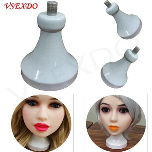 Sex Dolls Love Doll Head Stand Holder Tpe Silicone Doll Heads Support for Storage Exhibition or Makeup High Quality VSEXDO
