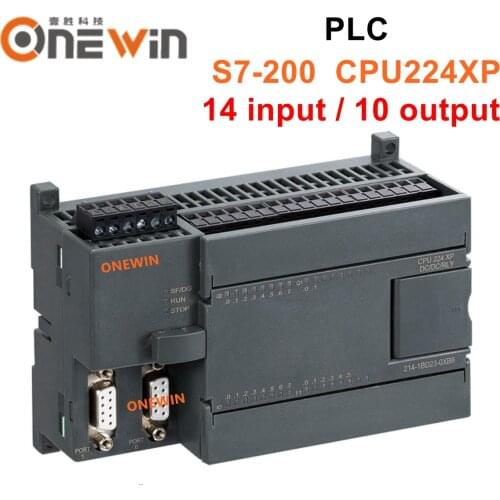Compatible CPU224XP S7-200 PLC Programmable Controller 14 input 10 Output 2 PPI RELAY Transistor 214-2BD23-0XB8 214-2AD23-0XB8