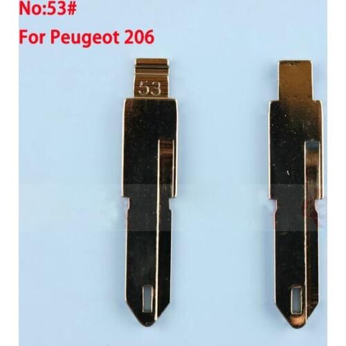 Replacement Flip Floding Remote Key Blade Car key Blank For Peugeot 206 Citroen C-Triomphe