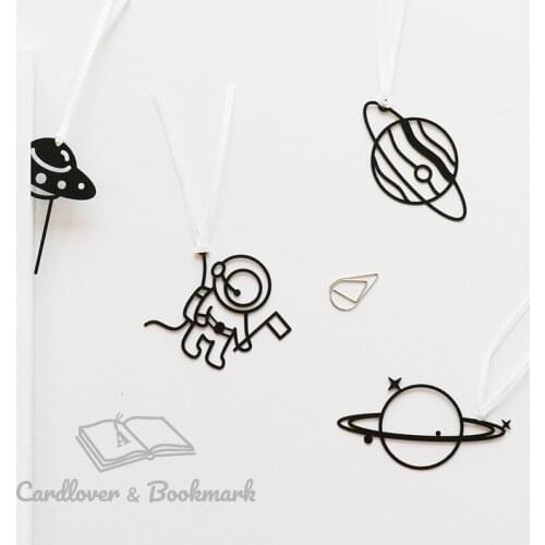 1pcs PP Shaped Bookmarks Lost Planet Series 4 Options