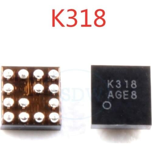 10pcs/lot K318 for Redmi 4A NOTE 4X Ringing IC Audio Amplifier Code chord chip
