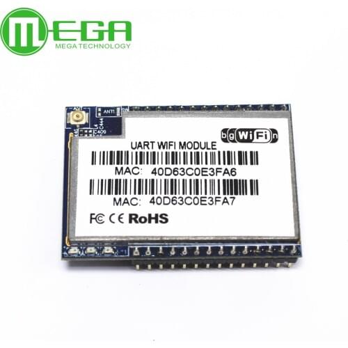 10PCS New HLK-RM04 RM04 aerial serial wifi dual ethernet port serial port UART to WIFI module no have antenna