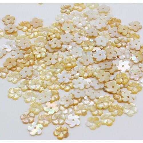 100% Natural Sea Water Petal-shaped Shell Charms Loose Spacer Beads for Jewelry Making Bracelet DIY Necklace Accessories 8 10mm