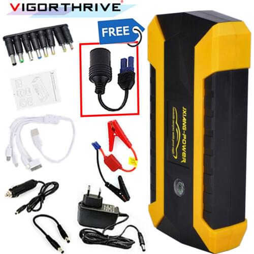 Vehicle Car Emergency jumper start Starting Power Multi-function Jump Starter Car Emergency Power Bank Battery Charger booster