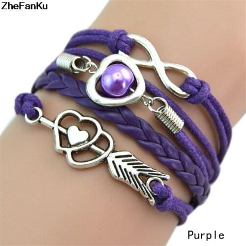 Bohemian Vintage Leather Bracelet Bangle Multi Layer Hand Rope Woven Bracelets Men Women Fashion Handmade Braided Jewelry