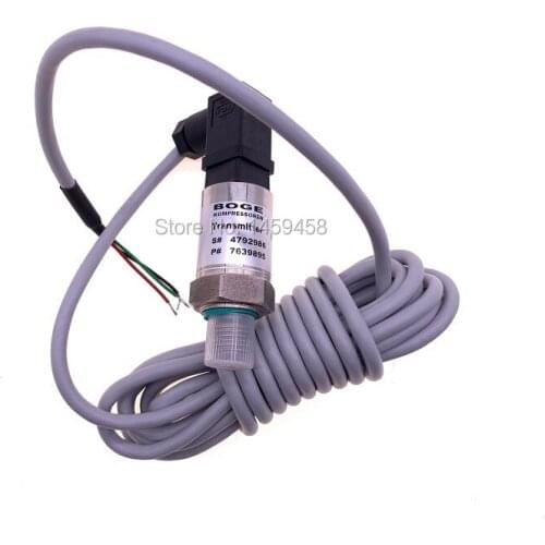 Free shipping 2pcs/lot 635007901P/635009901P BOGE air compressor pressure transmitter press sensor OC-1 0-16 bar/4-20mA