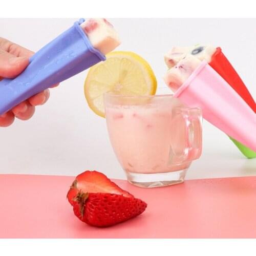 Ice Cream Mold Food Grade Silicone Childrens Ice Lolly Mould Home Kitchen Supplies Making Mummer Cold Drinks