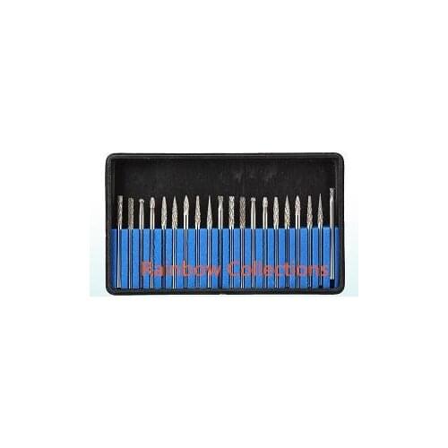 20pcs grinding head of 2.35*2.35mm Tungsten carbide rotary burrs tungsten carbide rotary file carving milling cutter free ship