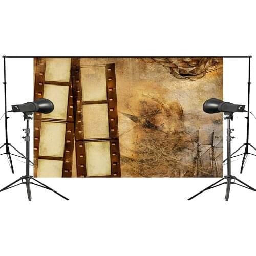 Exquisite Old Wallpaper Wall Painting with Roll Studio Props Photography Background Retro Photo Backdrop 5x7ft