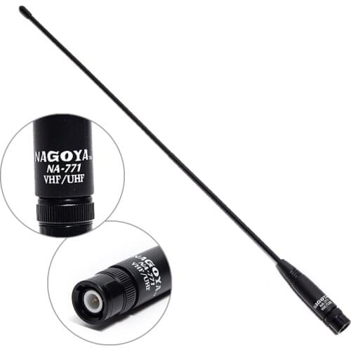 Nagoya NA-771 BNC Dual Band VHF/UHF 144/430MHz Antenna NA771 For Baofeng TYT Wonxun Walkie Talkie Radio Accessories