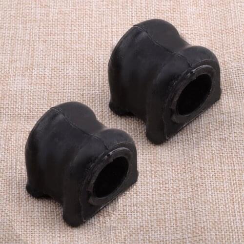CITALL 2pcs 68184510AA Front Stabilizer Sway Bar Bushing Fit For Jeep Grand Cherokee WK2 2011 2012 2013 2014 2015 Black Rubber