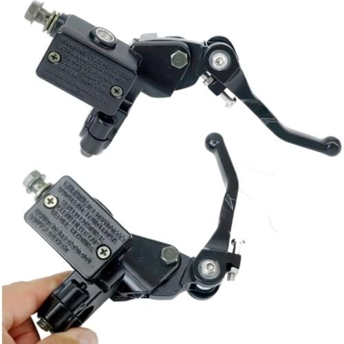 Right Side 22MM M10 Motorcycle Upper Front Brake Clutch Master Cylinder CNC Clutch Pump Reservoir Pump Lever Fit for Honda Suzuk