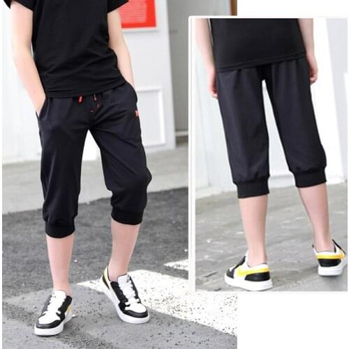 IENENS Boys Shorts Clothing Children Sports Mid Pants Fit 4-13 Years Summer Kids Baby Boy Casual Boardshorts Short Pants