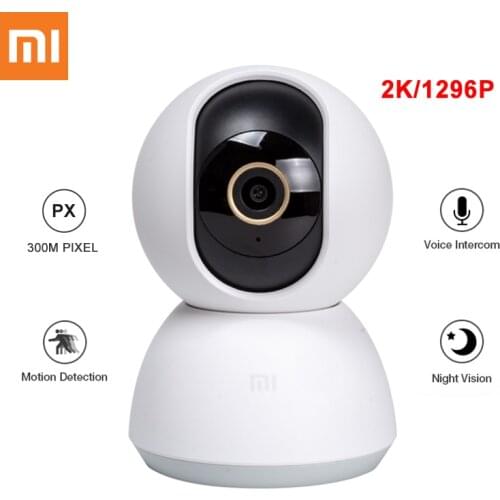 Xiaomi Mijia Smart Camera 2K 1296P 360 Angle WiFi Webcam Mi Home Baby Monitor Night Vision AI Human Detection Security Cameras