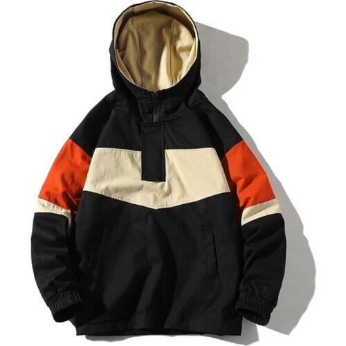 Streetwear Casual Men Jacket 2020 Spring Mens Bomber Jacket Coat Hooded Windbreaker Male Outwear