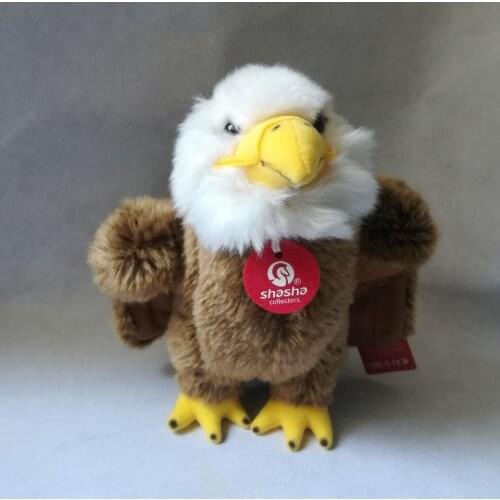 High quality goods 23cm cute eagle doll soft dol plush toy kids toy birthday gift h2861
