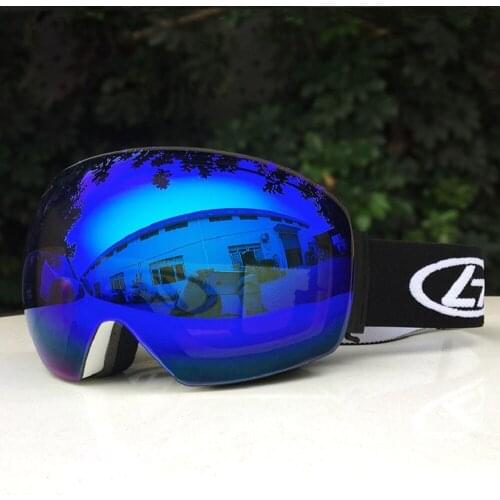 Winter Ski Goggles Double Layers UV400 Anti-Fog Big Ski Mask Glasses Skiing Snow Snowboard Goggles For Men Women Eyewear
