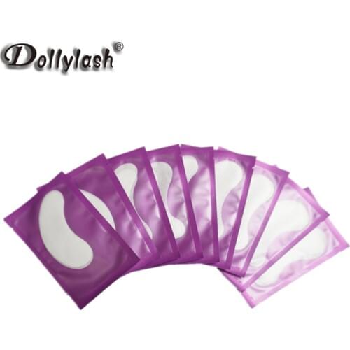 10 pairs/lot Wholesale Patches Eyelash Under Eye Pads Lash Eyelash Extension Paper Patches Eye Tips Sticker Wraps Make Up Tools