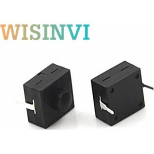 10 PCS Flashlight Button Switch 1A 30V CB-1212-112D 2Pin Ultra-Thin Middle of the feet