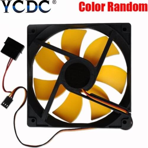 120mm 12cm 120 X 120 X 25mm CPU Heat Sink Cooling Exhaust Fan PC Mute 4-Pin 3-Pin DC 12V PC Case Silent Cooling Fan 1200 RPM