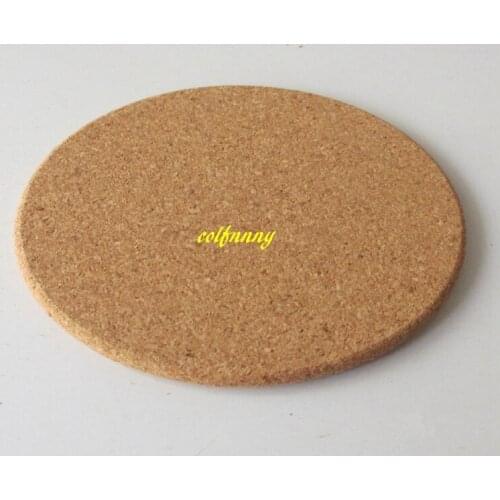 2000pcs/lot 10cm x 0.5cm Classic Round Plain Cork Coasters Drink Wine Mats Cork Mats Drink Wine Mat
