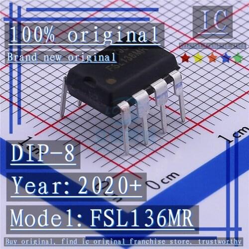 2020+100% Brand new original 10PCS-20PCS FSL136MR DIP-8 LCD power management chip
