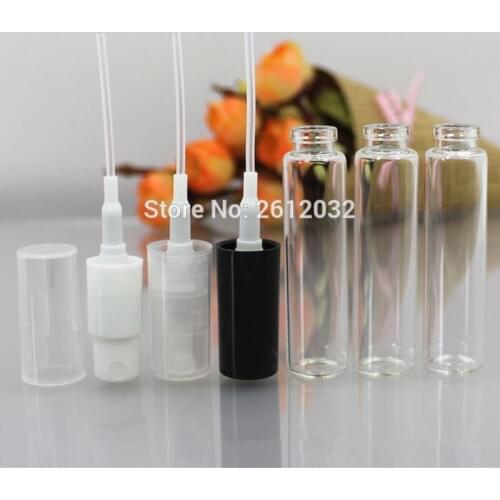 3ML 5ML Empty Glass Spray Bottle Small Atomizer Perfume Bottles Atomizing Spray Liquid Sample Cosmetic Container F20171297