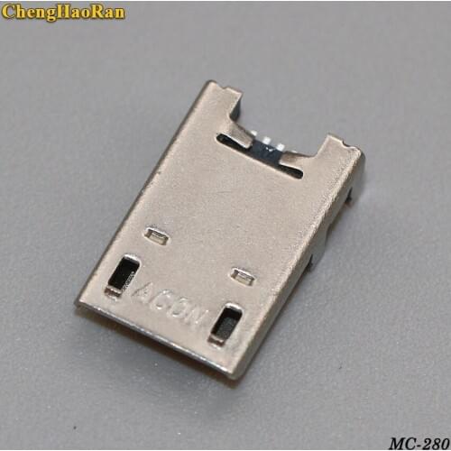 ChengHaoRan 5pin Micro mini USB Jack socket for Asus MeMO K005 K00A K00Y T100TA DC Charging Port Connector dock plug