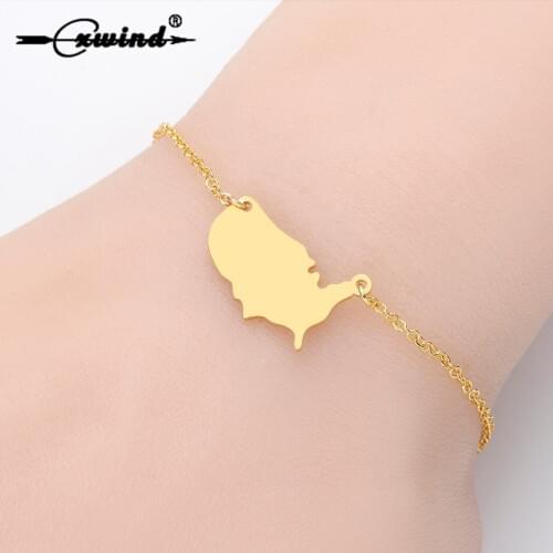 Cxwind Fashion World Map Bracelets & Bangles Jewelry Globe Bracelet Charm Travel Jewellery Gift Wanderlust Earth Bracelet Bijoux