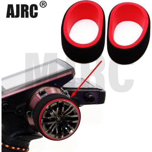Two-tone RC Cars Transmitter Steering Wheel Foam Grip Hand Wheel Sponge For TRAXXAS Futaba 3pv 4pls 4pv 4px r 7px prc x4 FS GT2