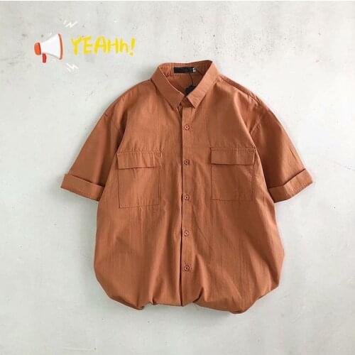 Mens Short Sleeve Hawaiian Shirt Multi Color Cotton Hemp Breathable Shirt Fashion Clothing High Quality Camisa Masculina M-2XL