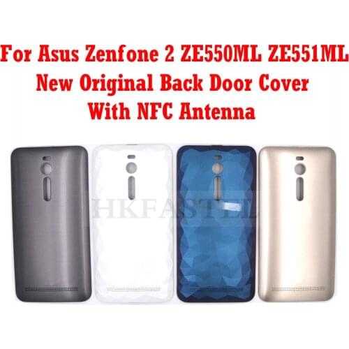 New original Housing For Asus Zenfone 2 Deluxe Zenfone 2 ZE551ML ZE550ML Mobile Phone Back Battery Door Cover With NFC case
