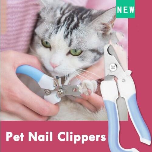 Professional Pet Cat Dog Nail Clipper Cutter Stainless Steel Grooming Scissors Clippers Claw Nail Scissors With Lock tools