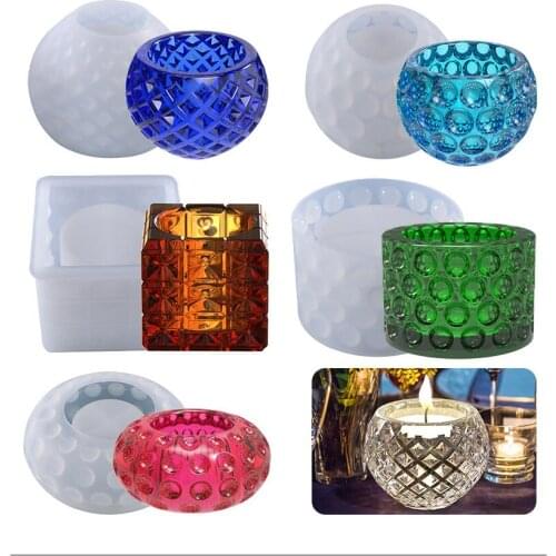 Transparent Silicone Mould Resin Decorative Craft DIY Multifunctional storage basin cup Mold Epoxy Resin Molds For Jewelry
