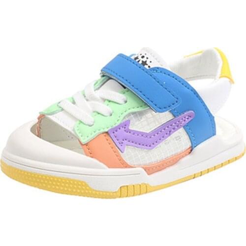 Childrens Sandals Kids Shoes 1-6 Years Old Boys and Girls Sandalias Playa Breathable Toddler Beach Shoes Fashion Soft Sole