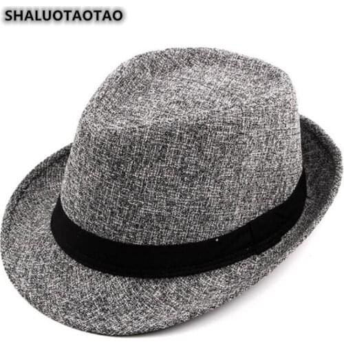 SHALUOTAOTAO New Autumn Winter Vintage Fedoras For Men Women Fashion Leisure Tourism Party Jazz Hat Panama Brand Sombrero Unisex