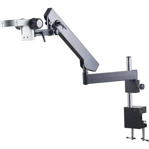 Articulating Pillar Clamp 76mm Microscope Stand Adjustable Direction Arm Stereo Zoom Microscopio Accessories For Trinocular
