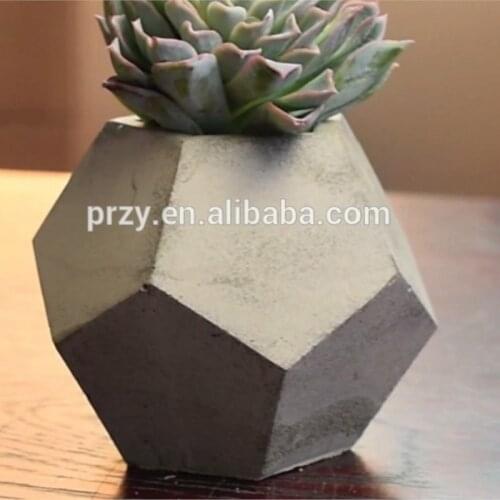 Silicone Concrete Mold Cement Reusable Mould 3d Vase and Planters Molds for Concrete Soap Moulds S5187B Silicone Rubber PRZY 001