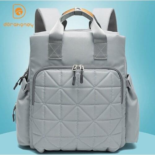 Mommy Diaper Bag Backpack Baby Nappy Changing Bags Multifunction Waterproof Travel Back Pack with Changing Pad Stroller Straps